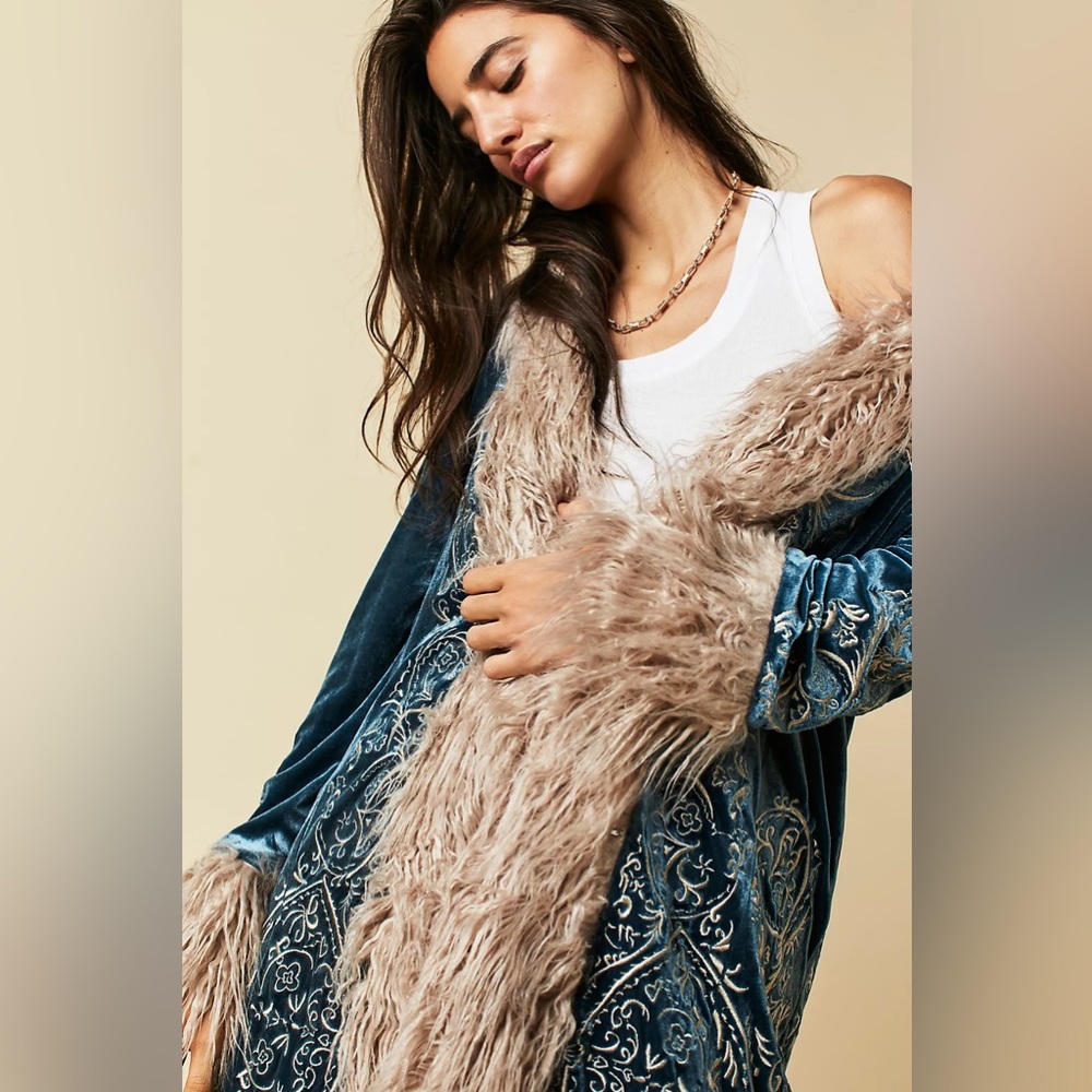 Free People Moon Glow Coat - Picture 14 of 16
